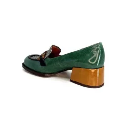 Chie Mihara Bydu Cuir Vert*Femme Mocassins