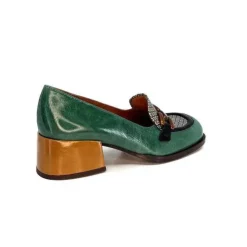 Chie Mihara Bydu Cuir Vert*Femme Mocassins