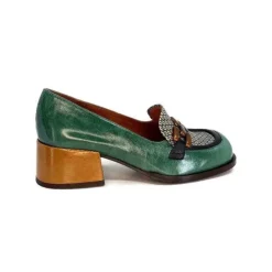 Chie Mihara Bydu Cuir Vert*Femme Mocassins