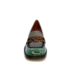 Chie Mihara Bydu Cuir Vert*Femme Mocassins
