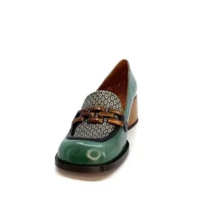 Chie Mihara Bydu Cuir Vert*Femme Mocassins