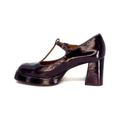 Chie Mihara Kaime Cuir Vernis Grape*Femme Escarpins