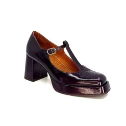 Chie Mihara Kaime Cuir Vernis Grape*Femme Escarpins