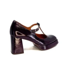 Chie Mihara Kaime Cuir Vernis Grape*Femme Escarpins