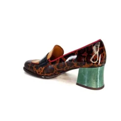 Chie Mihara Meisen Cuir Marron Rouge Vert*Femme Mocassins