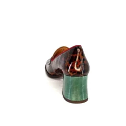 Chie Mihara Meisen Cuir Marron Rouge Vert*Femme Mocassins
