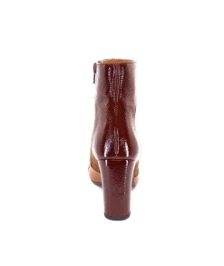 Chie Mihara Wetop Cuir, Cuir Vernis, Daim Marron*Femme Bottines