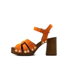 Muratti Coco & Abricot V2448A Syan Daim Orange*Femme Sandales