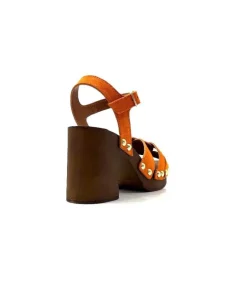 Muratti Coco & Abricot V2448A Syan Daim Orange*Femme Sandales