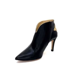 creatis Magic Cuir Noir Rouge Or*Femme Bottines