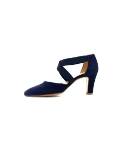 cristian daniel 0348 Daim Bleu Marine*Femme Escarpins