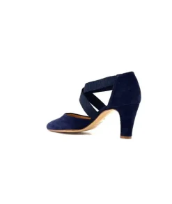 cristian daniel 0348 Daim Bleu Marine*Femme Escarpins