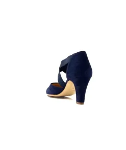 cristian daniel 0348 Daim Bleu Marine*Femme Escarpins