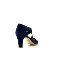 cristian daniel 0348 Daim Bleu Marine*Femme Escarpins