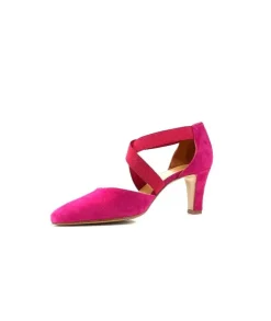 cristian daniel 0348 Daim Fuchsia*Femme Escarpins