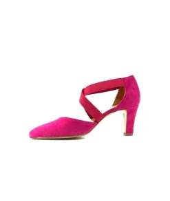 cristian daniel 0348 Daim Fuchsia*Femme Escarpins