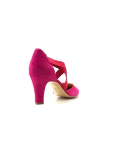cristian daniel 0348 Daim Fuchsia*Femme Escarpins