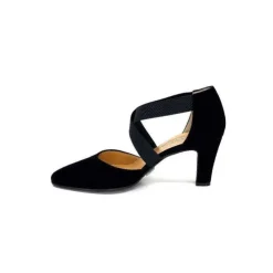 cristian daniel 03484 Daim Noir*Femme Escarpins