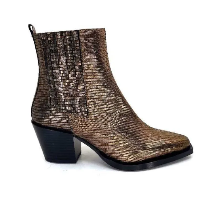 Dansi 6140 Cuir Bronze*Femme Santiags