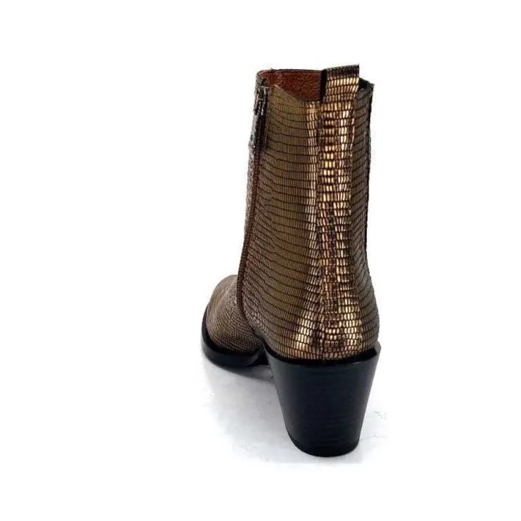Dansi 6140 Cuir Bronze*Femme Santiags