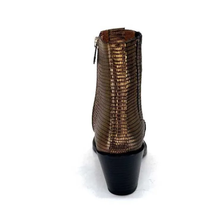 Dansi 6140 Cuir Bronze*Femme Santiags