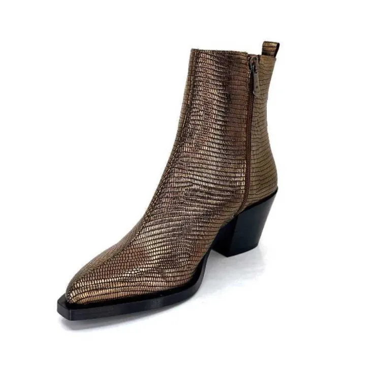 Dansi 6140 Cuir Bronze*Femme Santiags