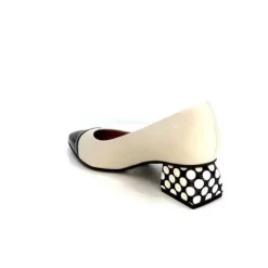 Dansi 5943 Cuir Creme*Femme Escarpins