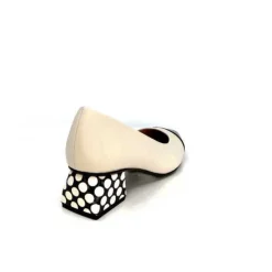 Dansi 5943 Cuir Creme*Femme Escarpins