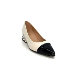 Dansi 5943 Cuir Creme*Femme Escarpins