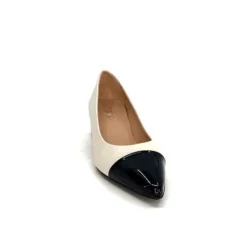 Dansi 5943 Cuir Creme*Femme Escarpins