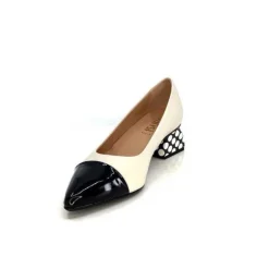 Dansi 5943 Cuir Creme*Femme Escarpins
