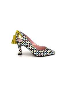 Dansi 5681 Cuir Multi Rombos*Femme Escarpins