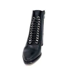 Dansi 6104 Cuir Noir*Femme Bottines