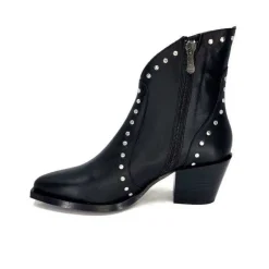 Dansi 6141 Cuir Noir*Femme Santiags