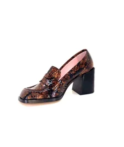 Dansi 4963 Cuir Snack Marron*Femme Mocassins