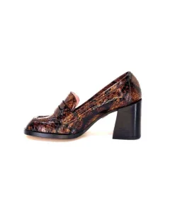 Dansi 4963 Cuir Snack Marron*Femme Mocassins