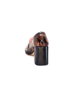 Dansi 4963 Cuir Snack Marron*Femme Mocassins