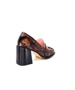 Dansi 4963 Cuir Snack Marron*Femme Mocassins