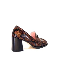 Dansi 4963 Cuir Snack Marron*Femme Mocassins
