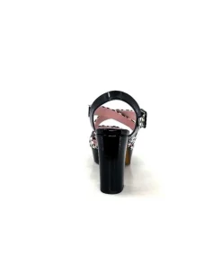 Dansi 5580 Duma Cuir Noir Multi*Femme Sandales