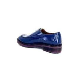 Donna Carolina 50.912.012 Cuir Spazzolato Bleu*Femme Mocassins