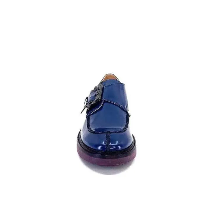 Donna Carolina 50.912.012 Cuir Spazzolato Bleu*Femme Mocassins