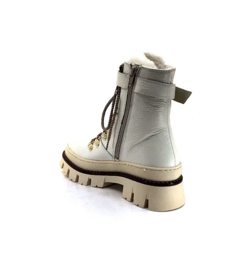 Elena 42042 Cuir Beige*Femme Fourrées