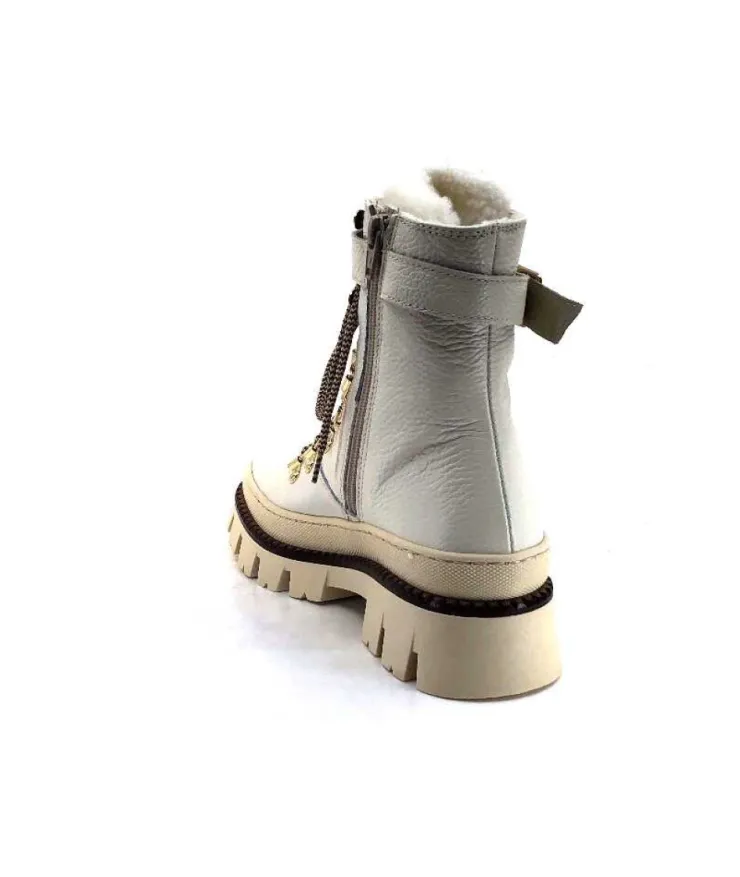 Elena 42042 Cuir Beige*Femme Fourrées