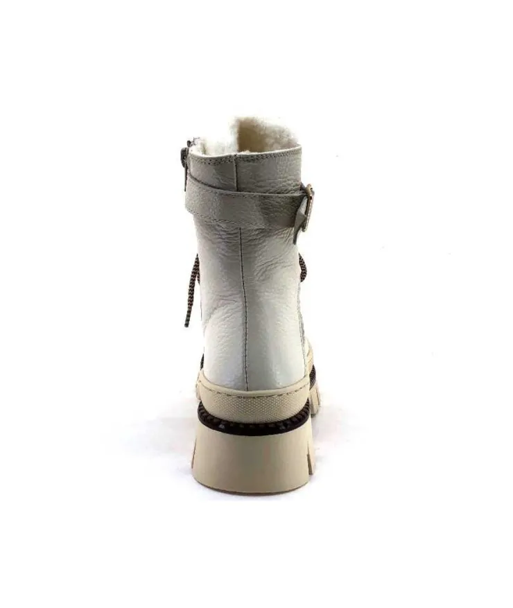 Elena 42042 Cuir Beige*Femme Fourrées