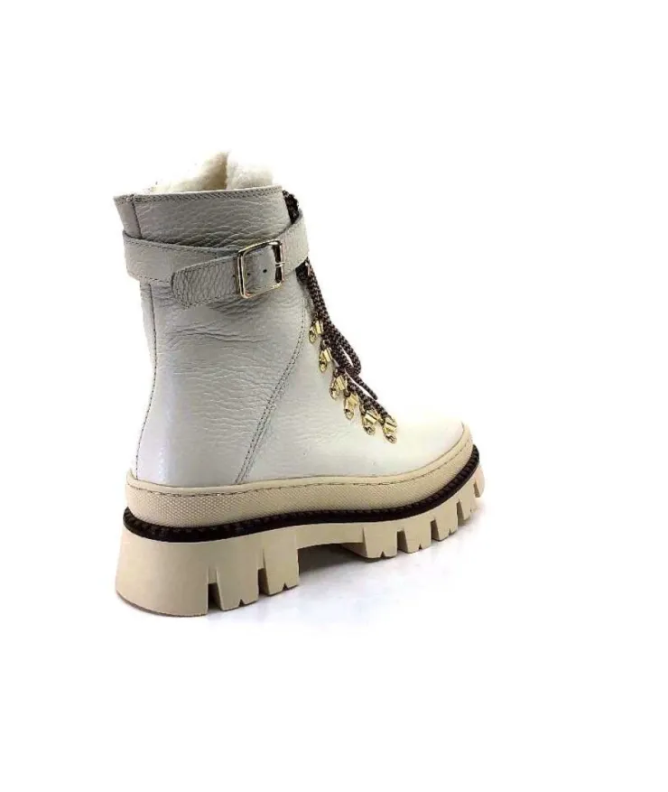 Elena 42042 Cuir Beige*Femme Fourrées