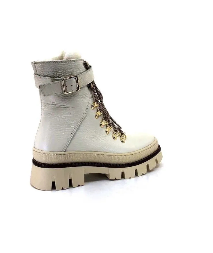 Elena 42042 Cuir Beige*Femme Fourrées