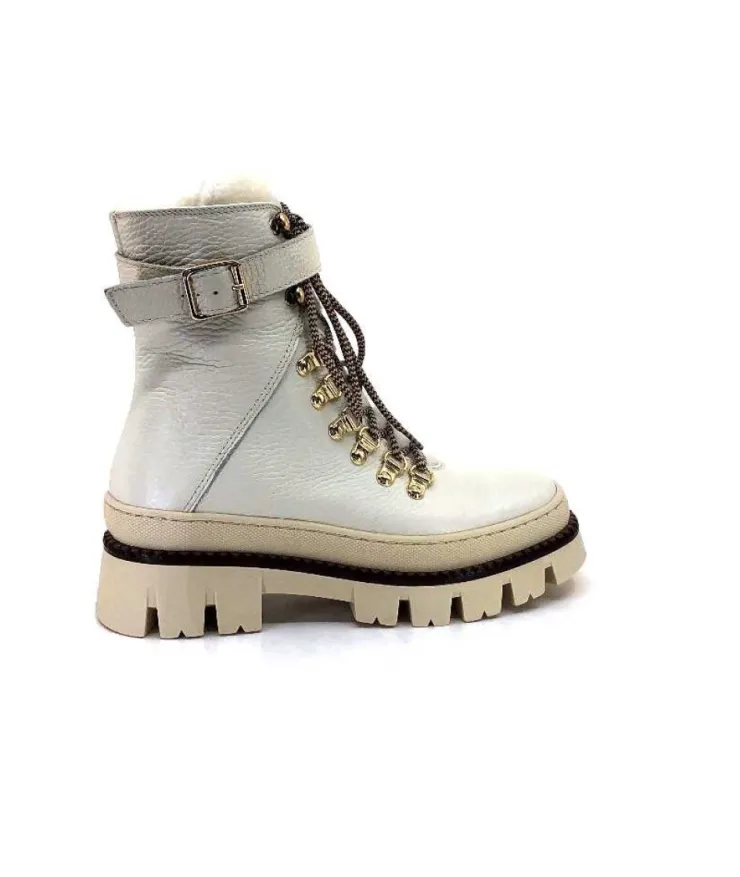 Elena 42042 Cuir Beige*Femme Fourrées