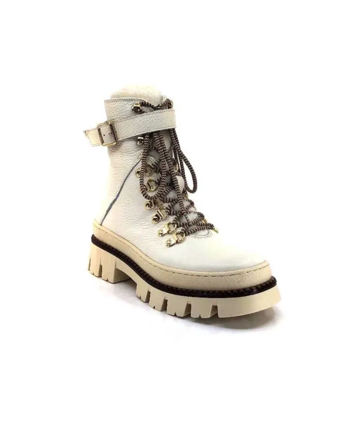 Elena 42042 Cuir Beige*Femme Fourrées