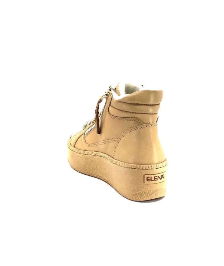 Elena 47147 Puffo Cuir Meringa*Femme Baskets